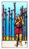 9  - IX Of Wands